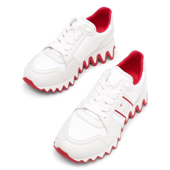 Christian Louboutin Shoes - NWB Christian Louboutin Nastroshark Donna‎ Sneakers in White Size 41